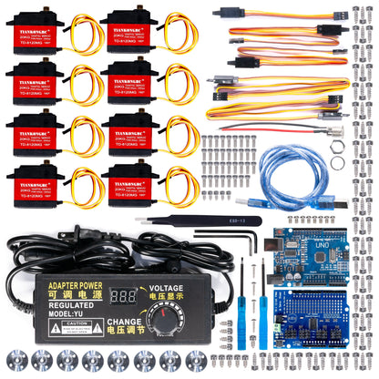Kit Brazo Robótico 5.0 - Fabri Creator