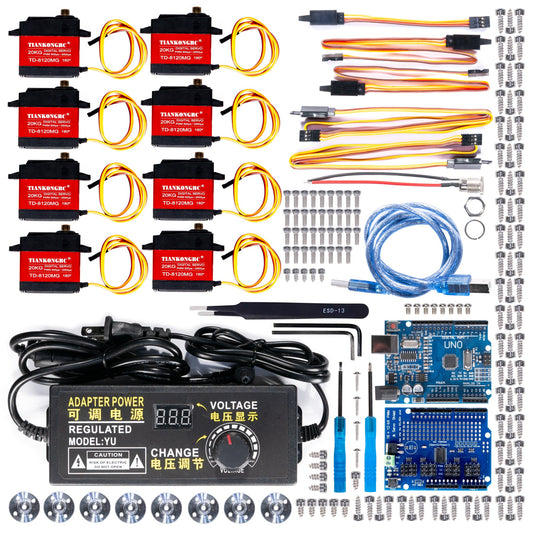 Kit Brazo Robótico 5.0 - Fabri Creator