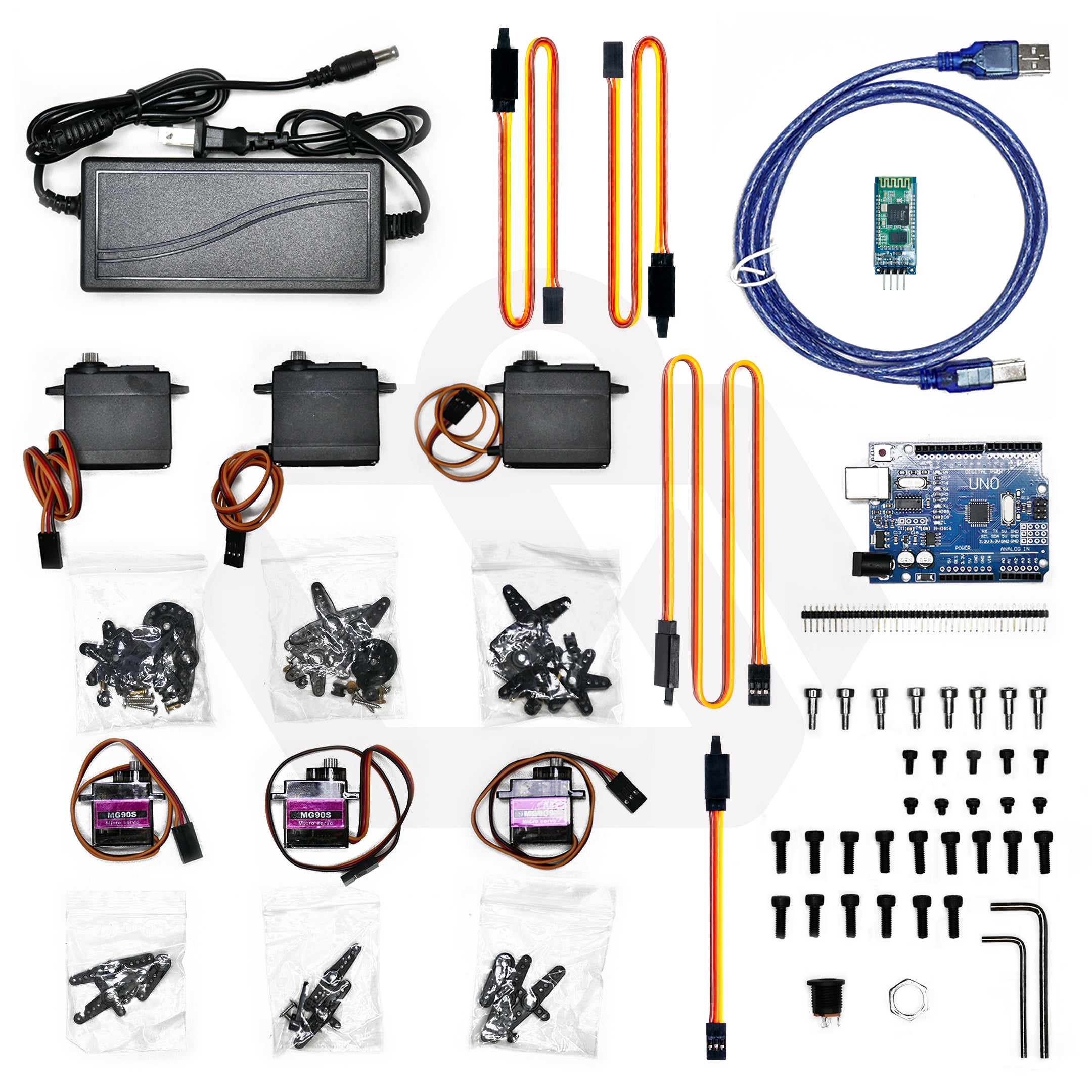 Kit Brazo Robótico 4.0 - Fabri Creator