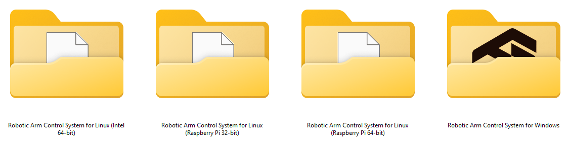 Sistema de Control Brazo Robótico - Aplicación para Windows y Linux