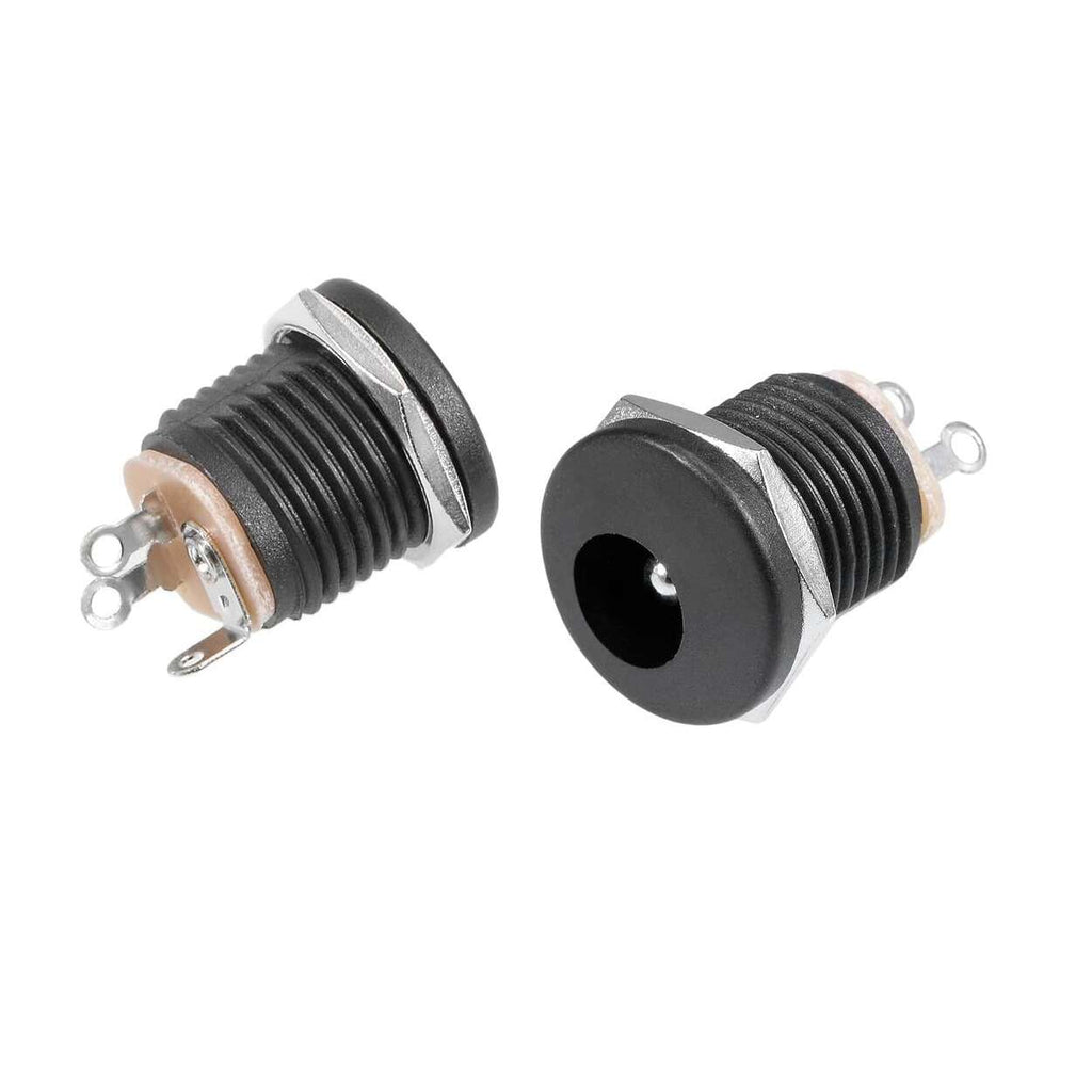 DC Power Jack Socket Female Panel Mount 5.5mm x 2.1mm