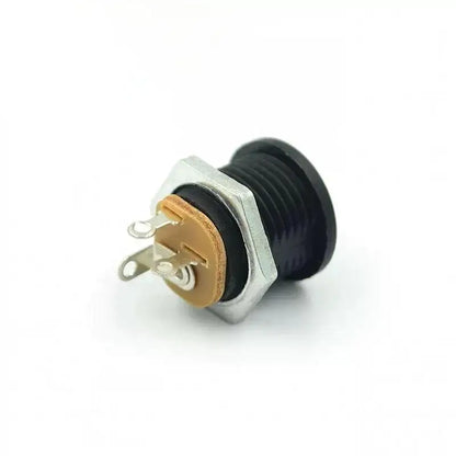 DC-022 DC Power Jack Socket 5.5 x 2.1mm Female Panel Mount Connector with Waterproof Cap