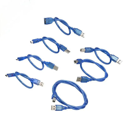 Cable DE DATOS azul de impresora USB para Arduino